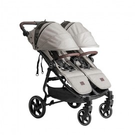 Twin Stroller Ventt Sand By Niu