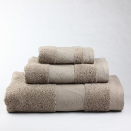 Juego 3 piezas toallas de baño 600gr FERENTINI 321 algodón 100% rizo  Jacquard