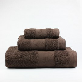 juego toallas 3 piezas arabide 100% algodón 600 gr/m2